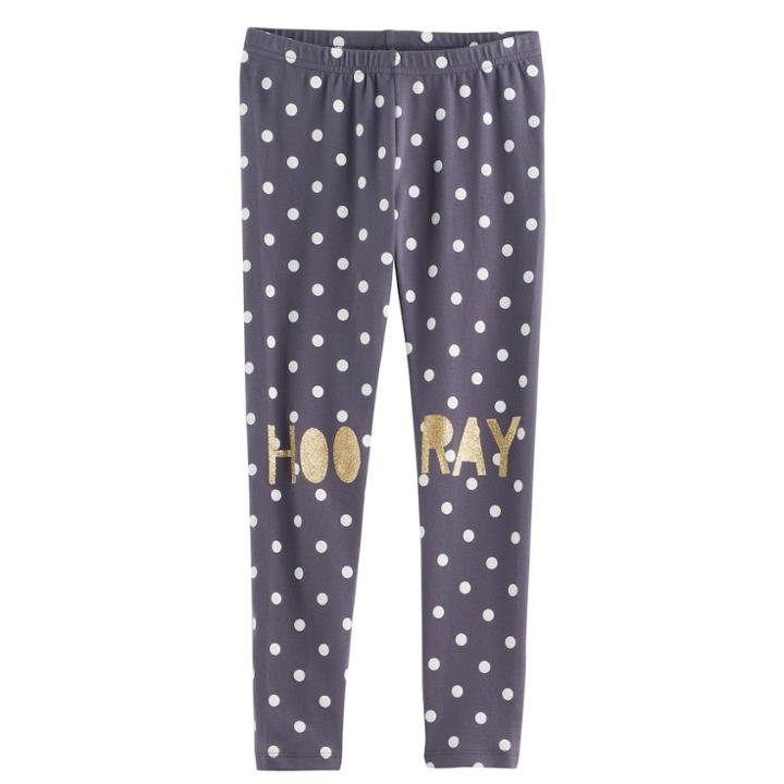 Girls 4-10 Jumping Beans&reg; Hooray Leggings, Size: 6x, Grey