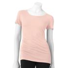 Apt. 9&reg; Essential Solid Tee - Women's, Size: Medium, Pink