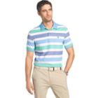 Men's Izod Advantage Classic-fit Striped Performance Polo, Size: Large, White Oth