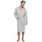 Big & Tall Residence Jersey Knit Hooded Robe, Men's, Size: 5xlt, Grey (charcoal)