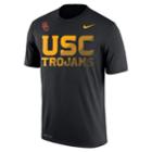 Men's Nike Usc Trojans Legend Staff Sideline Dri-fit Tee, Size: Medium, Black