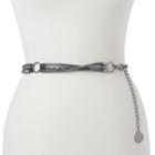 Women's Apt. 9&reg; Multistrand Chain Belt, Size: 2xl, Dark Grey