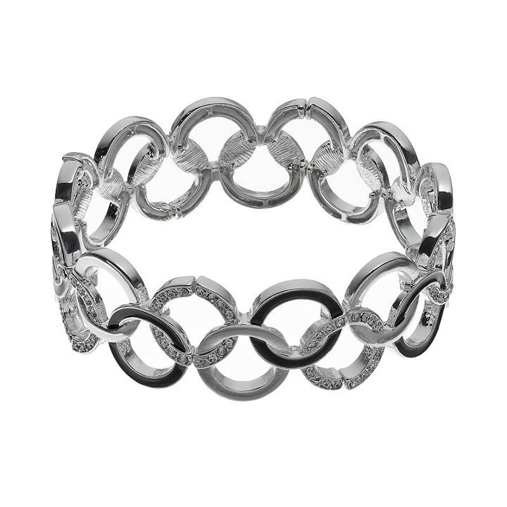 Dana Buchman Interlocking Circles Stretch Bracelet, Women's, Ovrfl Oth