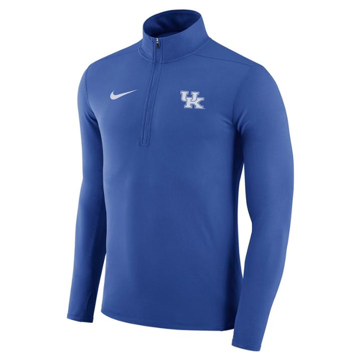 Men's Nike Kentucky Wildcats Dri-fit Element Pullover, Size: Medium, Blue
