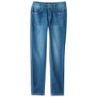 Girls 7-16 Freestyle Revolution Stretch Skinny Jeans, Girl's, Size: 10, Med Blue