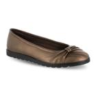 Easy Street Giddy Ii Women's Ballet Flats, Size: Medium (7), Brown Oth