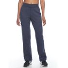 Petite Tek Gear&reg; Basic Fleece Pants, Women's, Size: Pm Short, Dark Blue