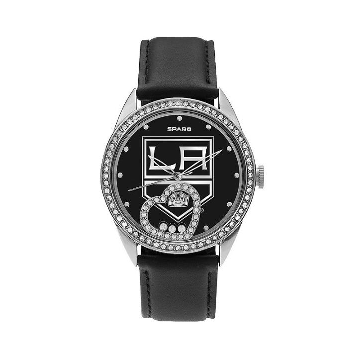 Sparo Women's Beat Los Angeles Kings Watch, Black