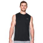 Men's Under Armour Tech Muscle Tee, Size: Large, Black