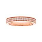 14k Gold 1/4 Carat T.w. Igl Certified Diamond Wedding Ring, Women's, Size: 6.50, White