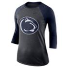 Women's Nike Penn State Nittany Lions Baseball Tee, Size: Medium, Grey