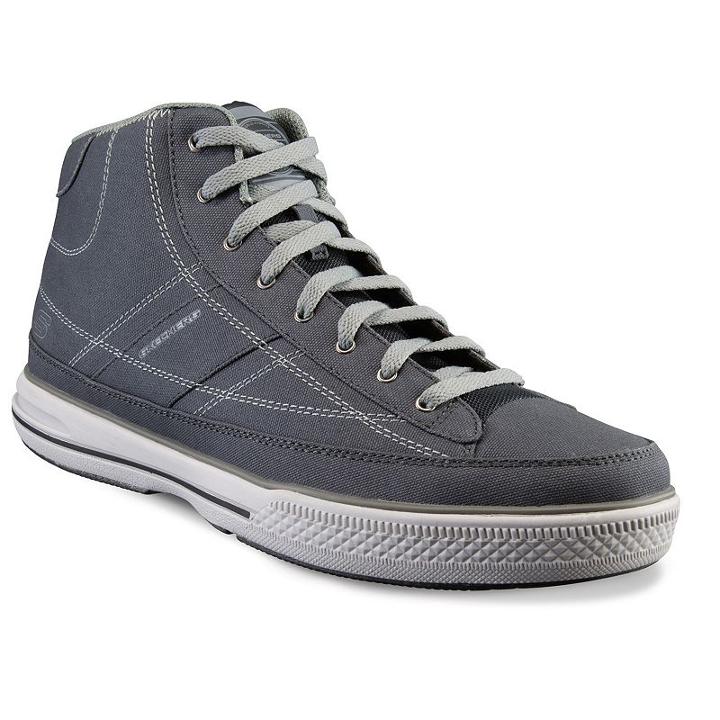 Skechers Relaxed Fit Arcade Ii Men's High Top Sneakers, Size: 12, Brown Over