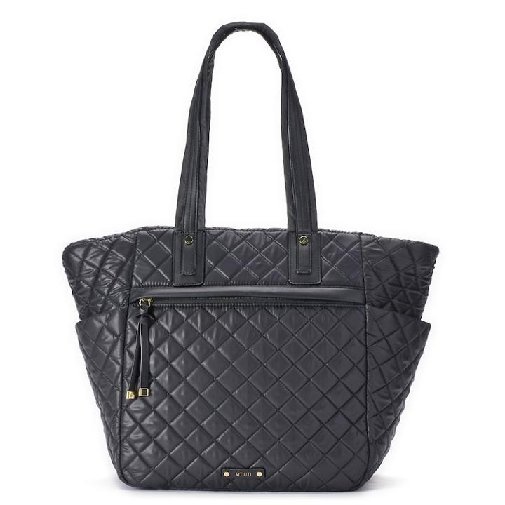 Utiliti By Rosetti Performer Quilted Tote, Women's, Black