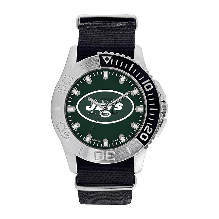 Men's Game Time New York Jets Starter Watch, Black