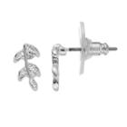 Lc Lauren Conrad Branch Nickel Free Drop Earrings, Women's, Silver