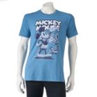 Men's Disney Mickey Mouse Tee, Size: Small, Grey (charcoal)