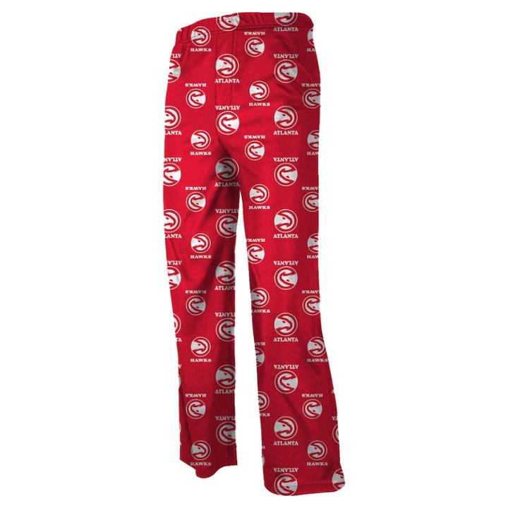 Boys 8-20 Atlanta Hawks Printed Lounge Pants, Size: S(8), Team