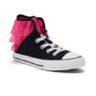 Girls' Converse Chuck Taylor All Star Block Party High Top Sneakers, Size: 2, Black