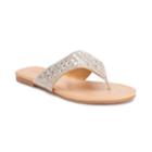 Olivia Miller Eustis Women's Sandals, Size: 8, Silver