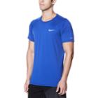 Men's Nike Hydroguard Tee, Size: Medium, Blue (navy)