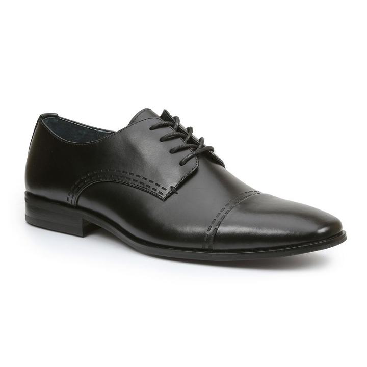 Giorgio Brutini Men's Laser-cut Oxford Shoes, Size: Medium (8.5), Black