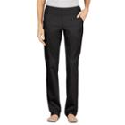 Dickies Modern Fit Straight-leg Pull-on Twill Pants - Women's, Size: 18 Avg/reg, Black