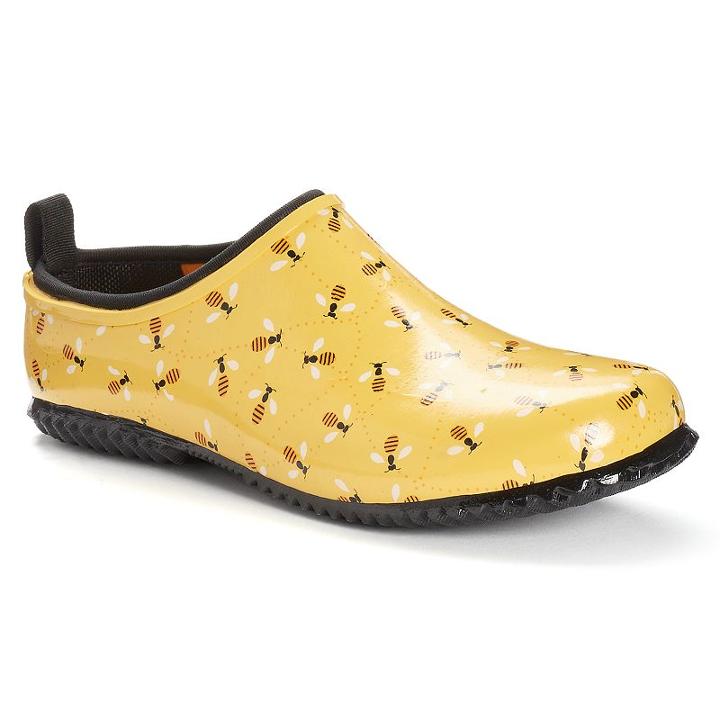 Western Chief Women's Water-resistant Clogs, Size: 9, Med Yellow