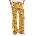 Men's M & M's Microfleece Lounge Pants, Size: Medium, Brt Yellow