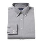 Men's Croft & Barrow&reg; True Comfort Regular-fit Stretch-collar Knit Dress Shirt, Size: 17 36/37, Black