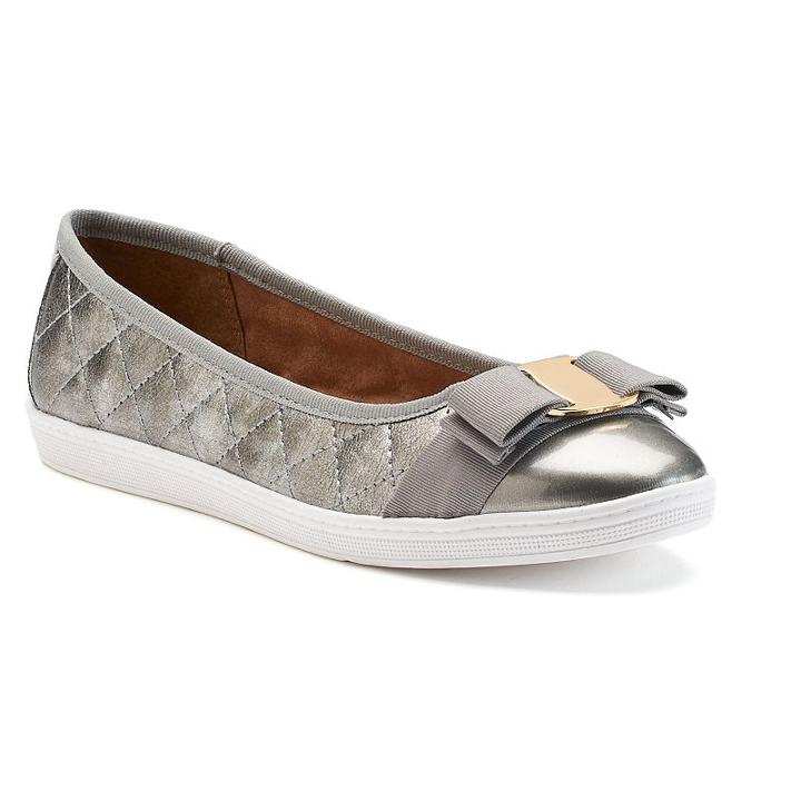 Soft Style By Hush Puppies Faeth Women's Ballet Flats, Size: Medium (12), Dark Grey