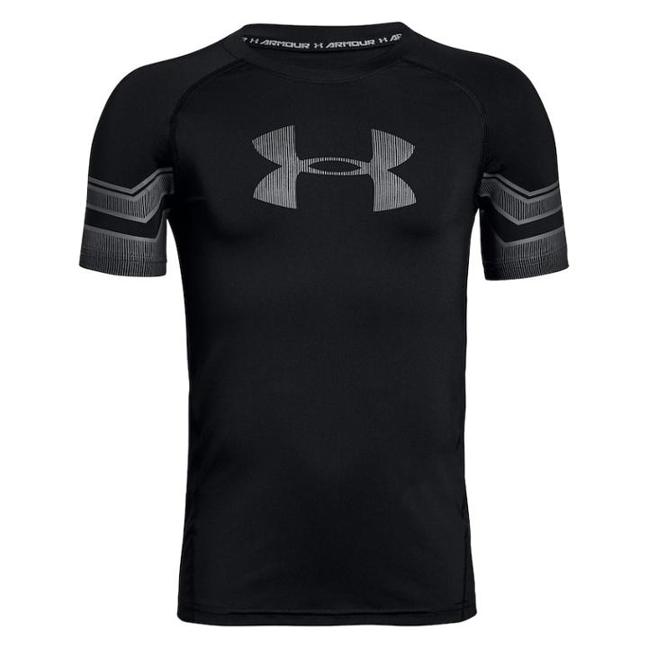 Boys 8-20 Under Armour Graphic Tee, Size: Small, Black