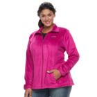 Plus Size Columbia Blustery Summit Fleece Jacket, Women's, Size: 3xl, Light Pink