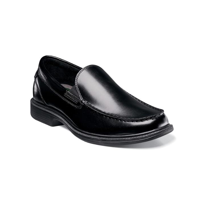 Nunn Bush Beacon Street Men's Dress Loafers, Size: Medium (10.5), Black