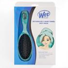 Wet Brush Detangler Hair Brush & Hair Towel Gift Pack, Multicolor