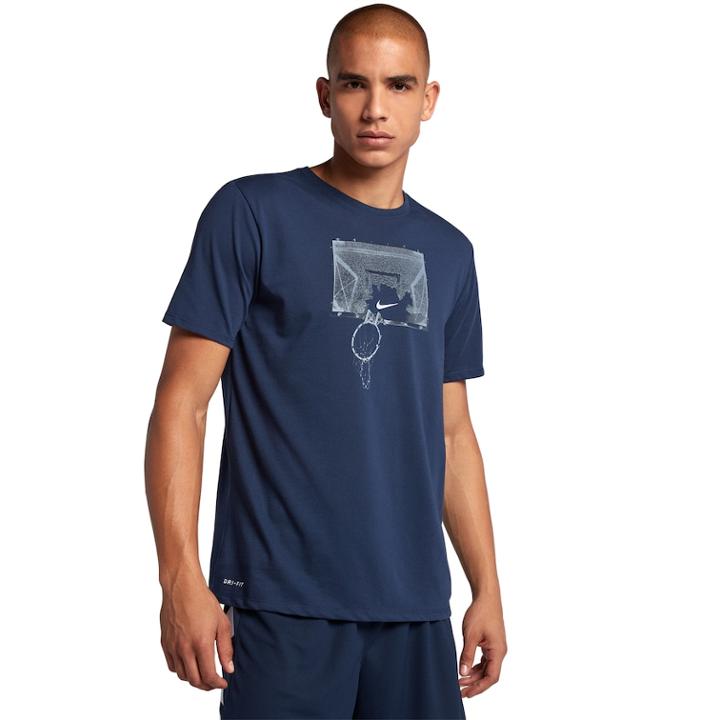 Big & Tall Nike Dri-fit Shatter Tee, Men's, Size: 3xb, Blue (navy)