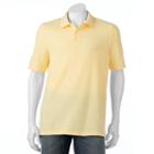 Men's Croft & Barrow&reg; True Comfort Classic-fit Pique Performance Polo, Size: Medium, Med Yellow