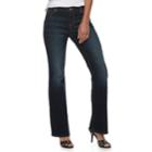 Women's Jennifer Lopez Curvy Fit Bootcut Jeans, Size: 2, Med Blue