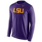 Men's Nike Lsu Tigers Wordmark Tee, Size: Large, Purple