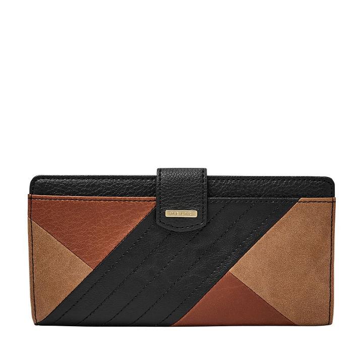 Relic Rfid-blocking Checkbook Wallet, Women's, Neutral Multi