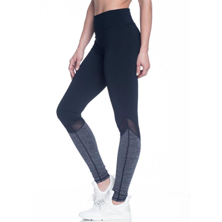 Women's Gaiam Om Mesh Yoga Leggings, Size: Large, White Oth