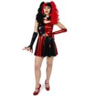 Adult Red & Black Costume Wig, Size: Standard, Multicolor