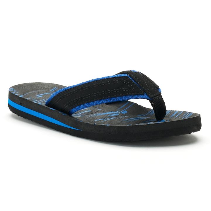 Boys 4-20 Tek Gear&reg; Ombre Flip-flops, Size: 3/4, Oxford