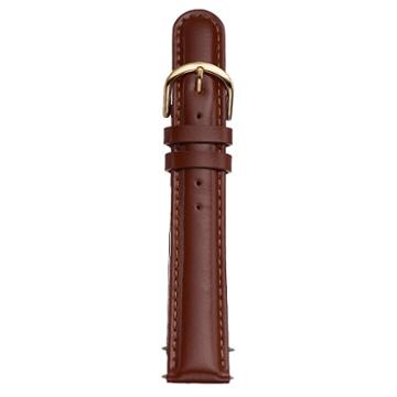 Kreisler Unisex Leather Watch Band - Tx64718bn, Size: 18mm, Brown