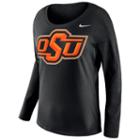 Women's Nike Oklahoma State Cowboys Tailgate Long-sleeve Top, Size: Large, Black