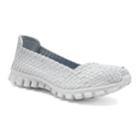 Skechers Ez Flex 2 Yes Please Women's Stretch Weave Slip-on Shoes, Size: 7, Lt Yellow