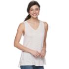 Women's Apt. 9&reg; Strappy Embellished Tank, Size: Xxl, Light Pink