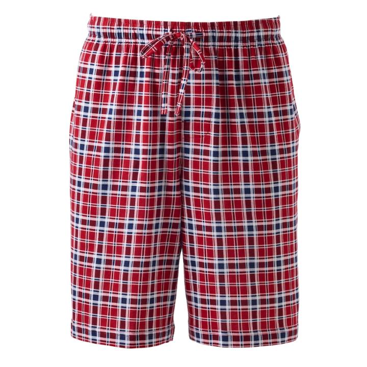 Men's Croft & Barrow&reg; True Comfort Sleep Shorts, Size: Xl, Med Red