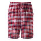 Men's Croft & Barrow&reg; True Comfort Sleep Shorts, Size: Xl, Med Red