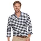 Men's Sonoma Goods For Life&trade; Flexwear Classic-fit Oxford Stretch Button-down Shirt, Size: Small, White