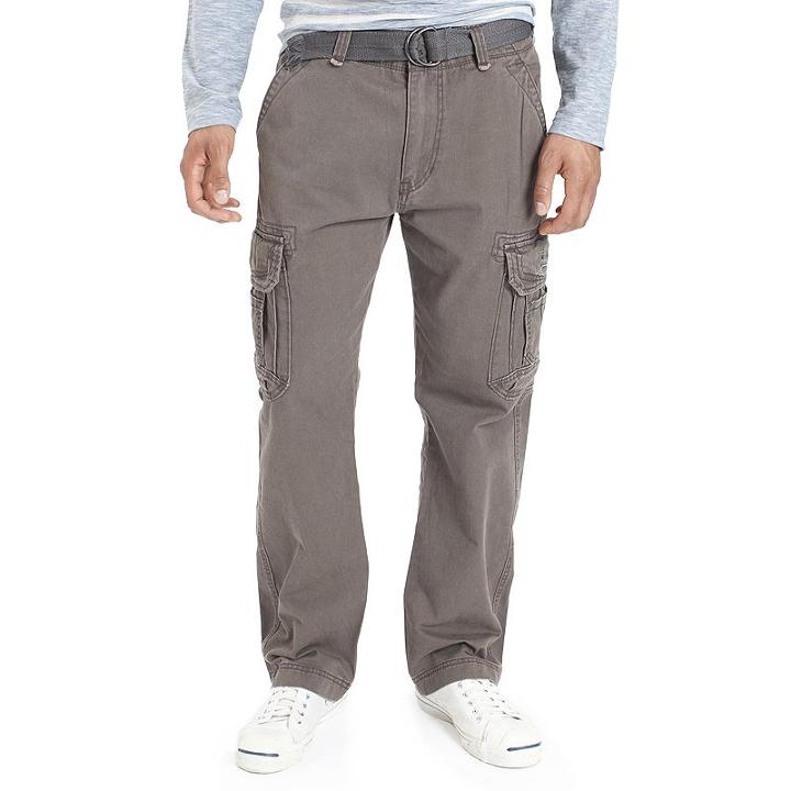 Men's Unionbay Cargo Pants, Size: 34x30, Brown